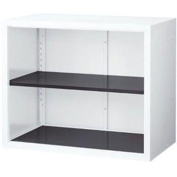 深型スチール収納庫 オープン(上置き) スマイル(家具)