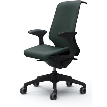 スフィア，固定肘，ハイ，ホローウレタンC，座調節有，ハンガー有 - オカムラ(岡村製作所)