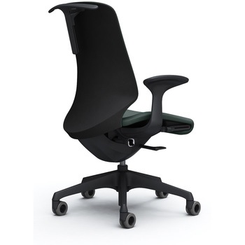 スフィア，固定肘，ハイ，ホローウレタンC，座調節有，ハンガー有 - オカムラ(岡村製作所)