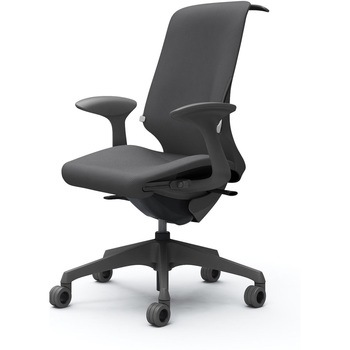 スフィア，固定肘，ハイ，ホローウレタンC，座調節有，ハンガー有，ランバー有 オカムラ(岡村製作所)