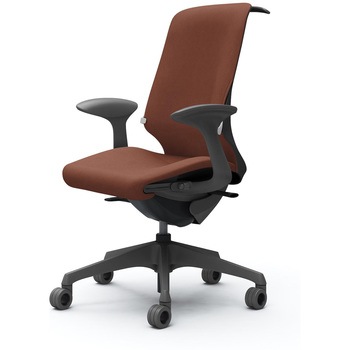 スフィア，固定肘，ハイ，ホローウレタンC，座調節有，ハンガー有，ランバー有 オカムラ(岡村製作所)