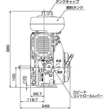 ロビン汎用エンジン(EHシリーズ) EH092F スバル