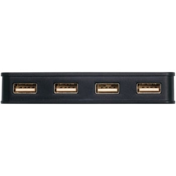 有線リモコン付USB切替器 2PC・4ポート アイネックス
