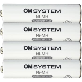 BR404_OM 単4形ニッケル水素充電池パック 4本組 BR404(OM SYSTEM