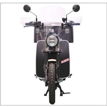 CT-02-W AFレッグ風防 af(旭風防) 適合車種ホンダ/CT125ハンターカブ/2BJ-JA55 ブラック(モール色ホワイト) CT-02-W  - 【通販モノタロウ】