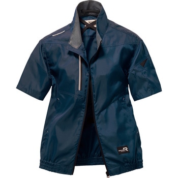 トルネードラカン 空調空冷服 半袖ブルゾン TR1551 (服のみ) 日新被服