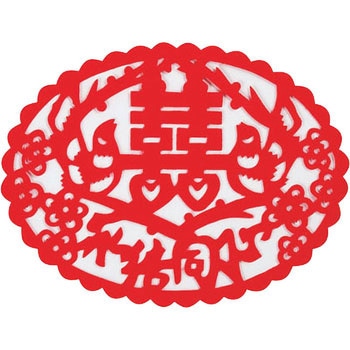 壁飾りフェルト小判 カンダ