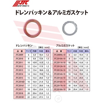 ドレンパッキン 10枚入り JTC