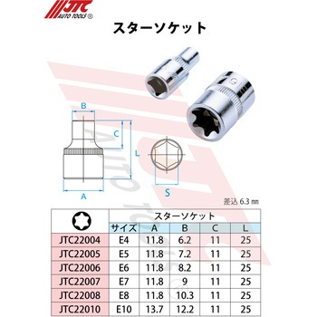 スターソケット JTC