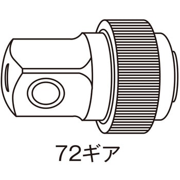 ロータリーラチェット12.7mm JTC