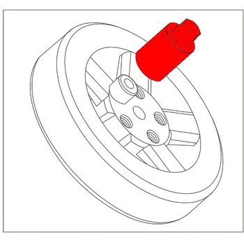 ユニバーサルホイールナットエキストラクター JTC