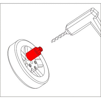 JTC6968 ユニバーサルホイールナットエキストラクター 1個 JTC 【通販