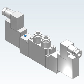 5ポートソレノイドバルブ SY72シリーズ SMC
