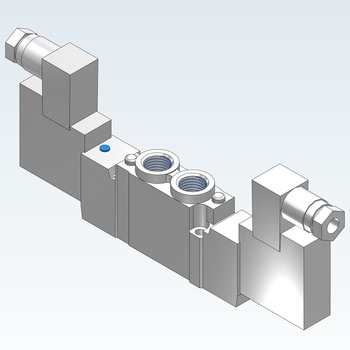 5ポートソレノイドバルブ SY72シリーズ SMC