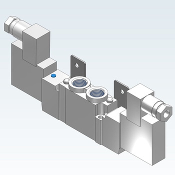 5ポートソレノイドバルブ SY72シリーズ SMC