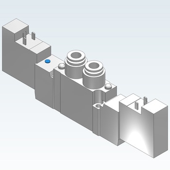 5ポートソレノイドバルブ SY72シリーズ SMC