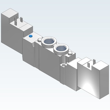 5ポートソレノイドバルブ SY72シリーズ SMC