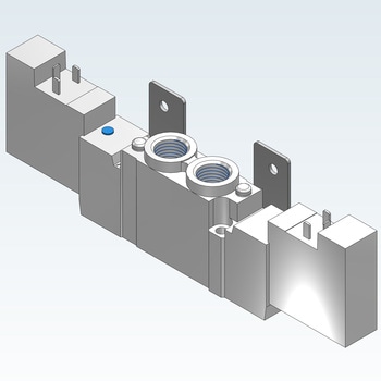 5ポートソレノイドバルブ SY72シリーズ SMC