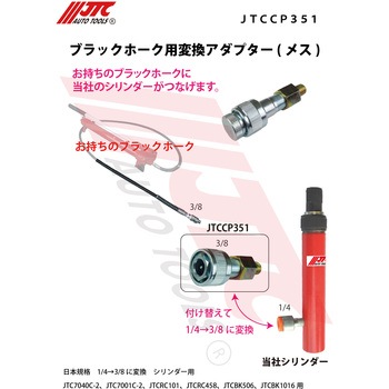ブラックホーク用変換アダプター(メス) JTC