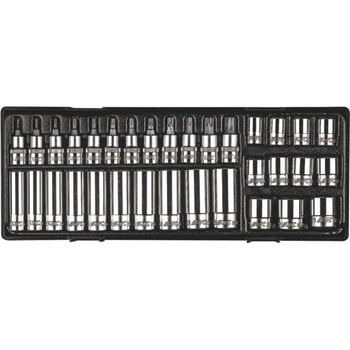 9.5mm 33PCS ソケットコンビネーションセット JTC