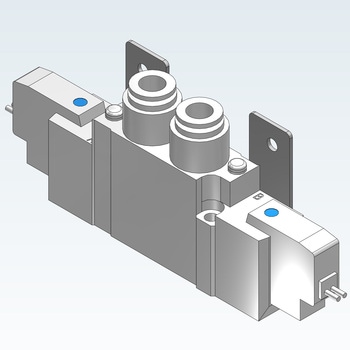 5ポートソレノイドバルブ SY72シリーズ SMC