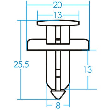 汎用クリップ JTC