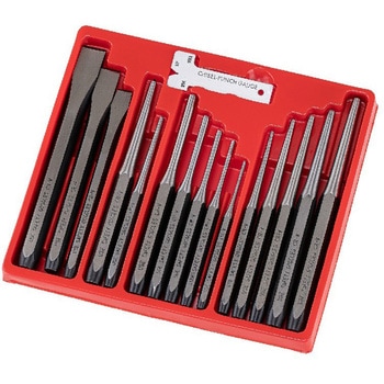 16PCS ポンチ&チゼルセット JTC