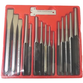 16PCS ポンチ&チゼルセット JTC