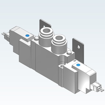 5ポートソレノイドバルブ SY72シリーズ SMC