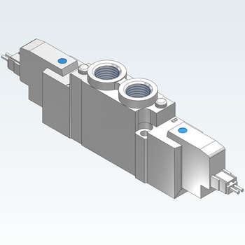5ポートソレノイドバルブ SY72シリーズ SMC