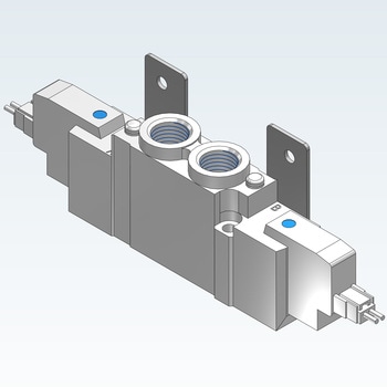 5ポートソレノイドバルブ SY72シリーズ SMC