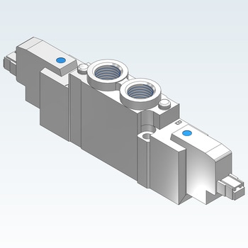 5ポートソレノイドバルブ SY72シリーズ SMC