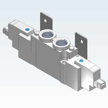 5ポートソレノイドバルブ SY72シリーズ SMC