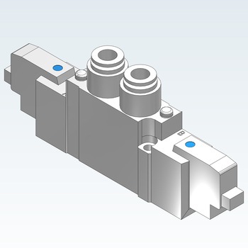 5ポートソレノイドバルブ SY72シリーズ SMC