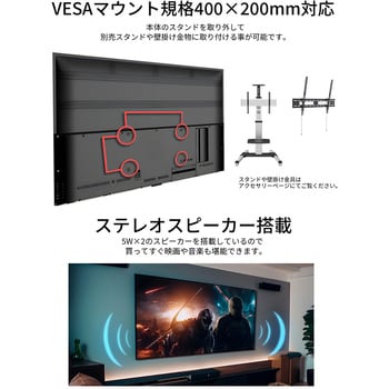 JN-V6500UHDR-N 液晶ディスプレイ/65型/3840×2160/HDMI×3、DP×1