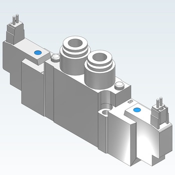 5ポートソレノイドバルブ SY72シリーズ SMC
