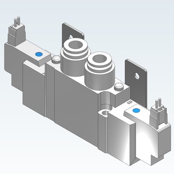 5ポートソレノイドバルブ SY72シリーズ SMC