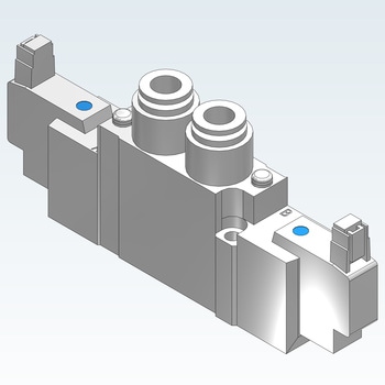 5ポートソレノイドバルブ SY72シリーズ SMC