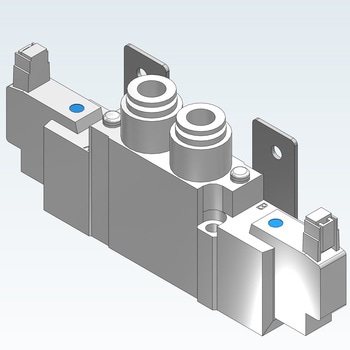 5ポートソレノイドバルブ SY72シリーズ SMC