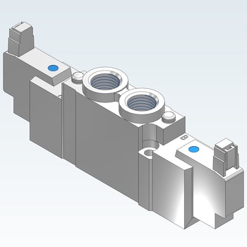 5ポートソレノイドバルブ SY72シリーズ SMC