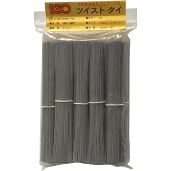 VGY-0412 IGO�c�C�X�g�^�C �r�j�[���E�^�C �J�b�g�i IGO ��4mm����12cm 1��(1000�{) VGY-0412 29123914