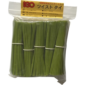 VWA-0410 IGO�c�C�X�g�^�C �r�j�[���E�^�C �J�b�g�i IGO ��4mm����10cm 1��(1000�{) VWA-0410 29123984