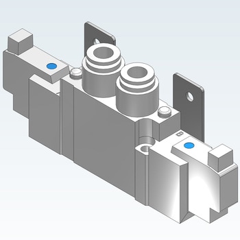 5ポートソレノイドバルブ SY72シリーズ SMC