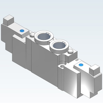 5ポートソレノイドバルブ SY72シリーズ SMC