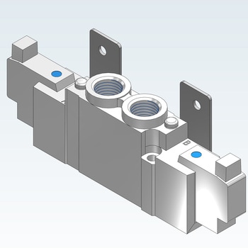 5ポートソレノイドバルブ SY72シリーズ SMC