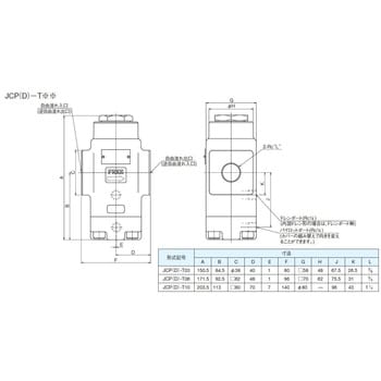 ダイキン スタック型パイロットチェック弁 ( MP-03B-50-40 ) ダイキン