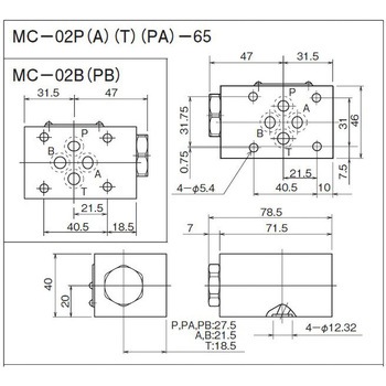 02シリーズスタック形 チェック弁 ダイキン工業