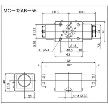 02シリーズスタック形 チェック弁 ダイキン工業