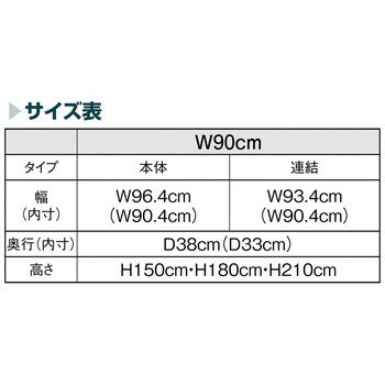 シリーズ什器「TR」W90cmオープンタイプ 連結用 ストア・エキスプレス