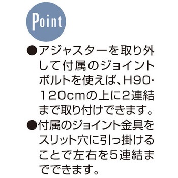 シリーズ什器「ブロックフレーム」本体W60cmタイプ H60cm ストア・エキスプレス